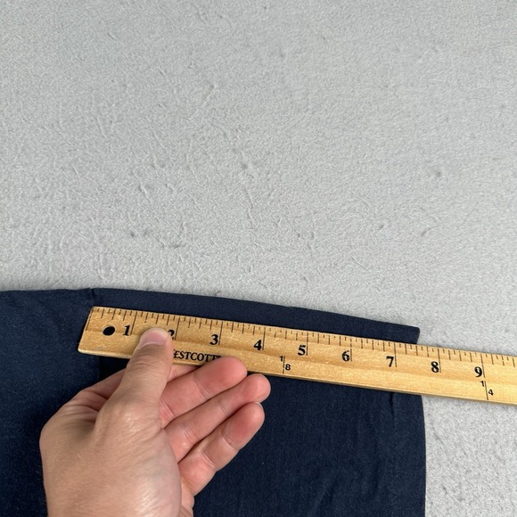 Vtg 90s Orion And The Wolves T Shirt Men's Medium Blue Wolf‎ Nature Stars - Picture 11 of 16